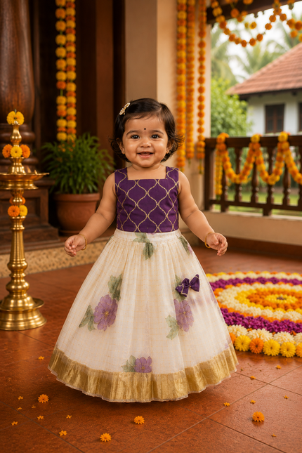 KIDS SKIRT AND BLOUSE