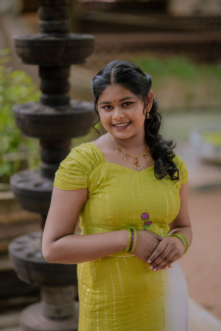 VAADAMALLI SKIRT & BLOUSE