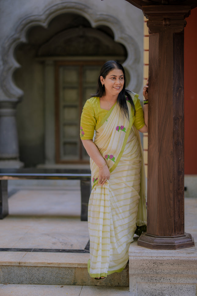 VAADAMALLI SAREE & BLOUSE PIECE