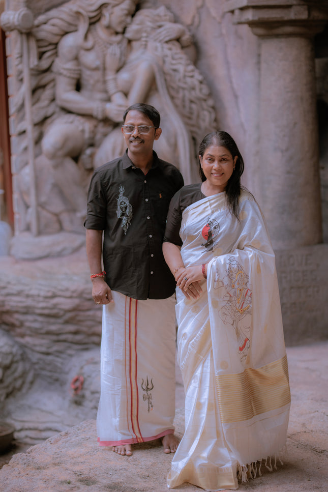 SHIVA SAREE AND BLOUSE