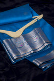 BLUE WITH NAVY BLUE, VIOLET, GREEN