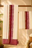 Maroon & OFFWHITE